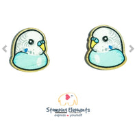 Budgie (Blue) Head Studs