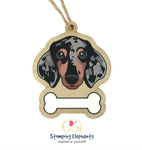 Dachshund (Silver Dapple) Ornament