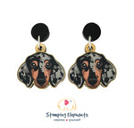 Dachshund (Silver Dapple) Head Dangles