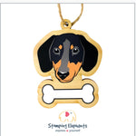 Dachshund (Black & Tan) Ornament