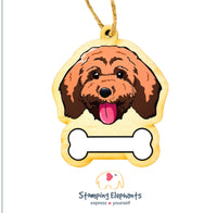 Cavoodle (Brown) Ornament