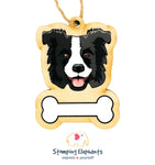 Border Collie (Black) Ornament