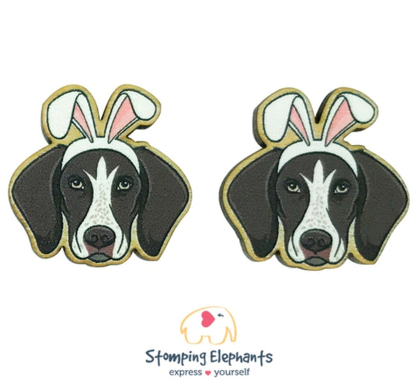 German Shorthaired Pointer (Easter) Studs