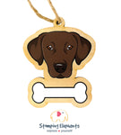 Labrador (Brown) Ornament