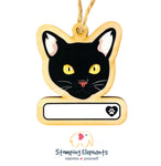 Cat (Black) Ornament