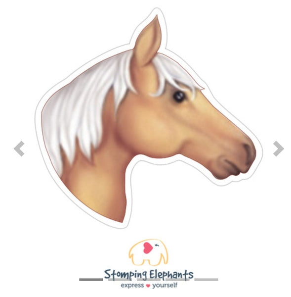 Horse (Fawn) Sticker