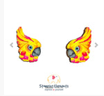 Cockatoo (Printed) Studs