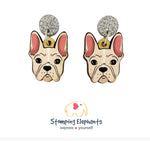 Frenchie (Fawn) Head Dangles