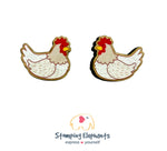 Hen (White) Studs