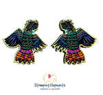 Cockatoo (Colourful) Studs