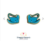 Stingray (Printed) Studs