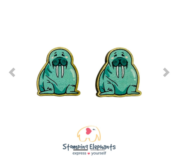 Walrus (Printed) Studs