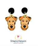Airedale Terrier Head Dangles