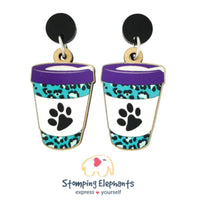Paw Coffee Cup Dangles