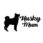 Husky Mum Decal