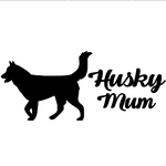 Husky Mum Decal