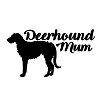 Deerhound Mum Decal