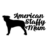 American Staffy Mum Decal