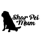 Shar Pei Mum Decal