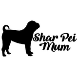 Shar Pei Mum Decal