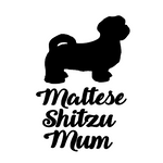 Maltese Shitzu Mum Decal