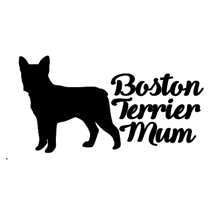 Boston Terrier Mum Decal