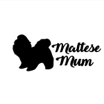 Maltese Mum Decal