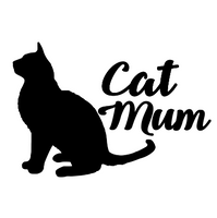 Cat Mum Decal