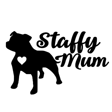 Staffy Mum Decal