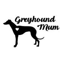 Greyhound Mum Decal
