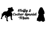 Staffy & Cocker Spaniel Mum