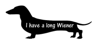 I have a long wiener
