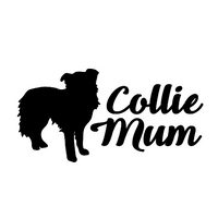 Collie Mum Decal